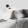 Opviq Horn - 12217 Lámpara de pared Negro, Antiguo y Crema